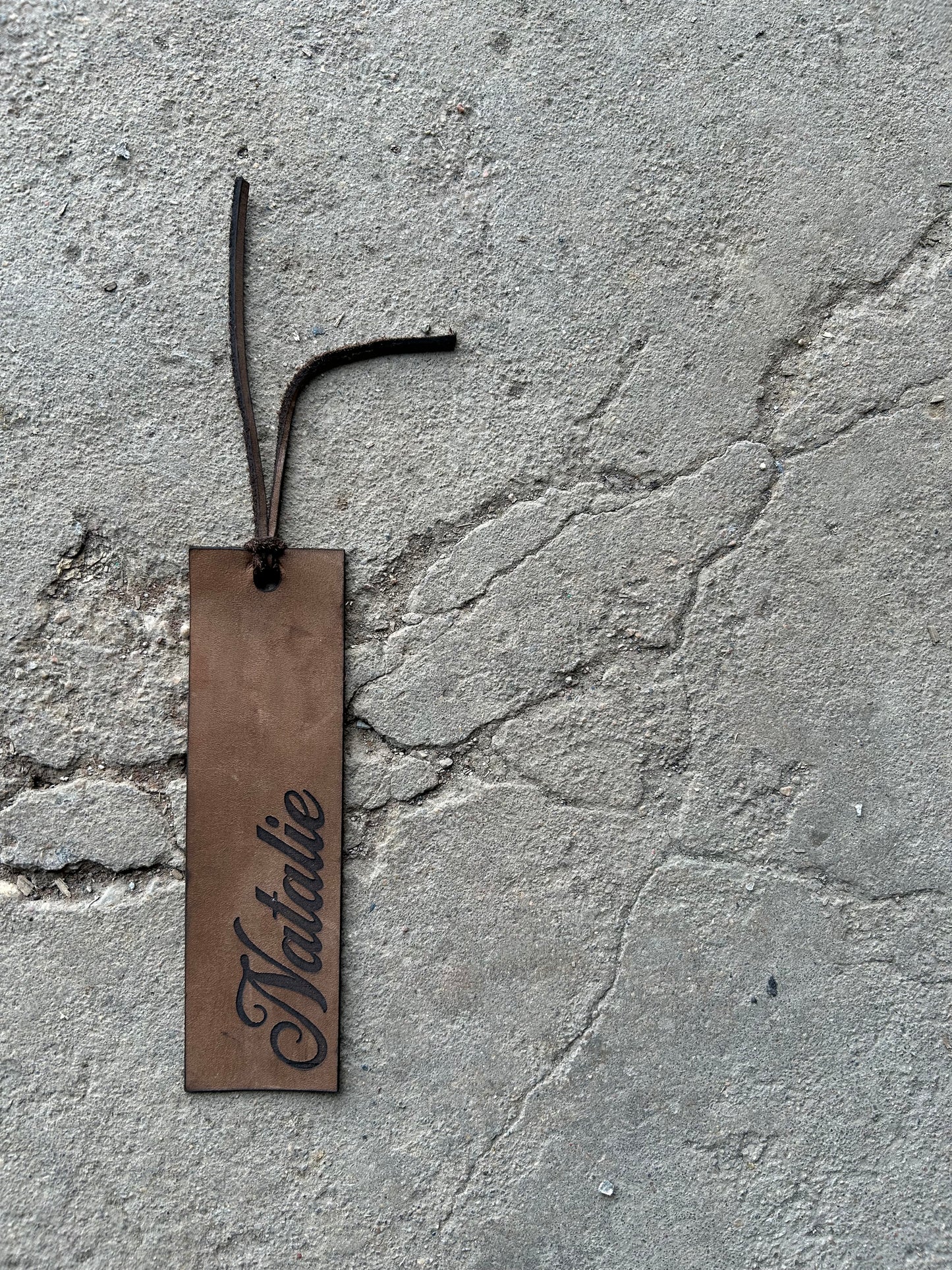 LEATHER BOOKMARK
