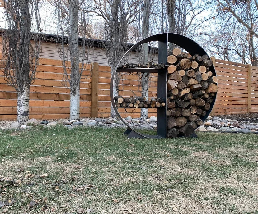 WOOD STORAGE RACK (LOCAL PICK UP)