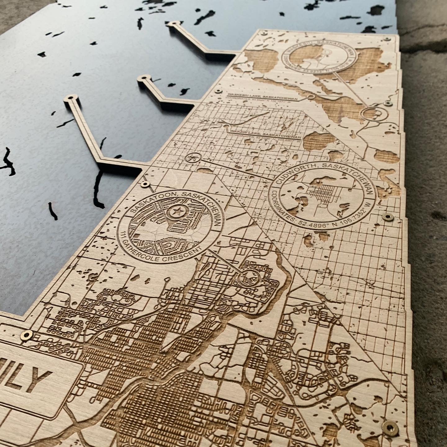 FLATLAND MAP (BEST SELLER)