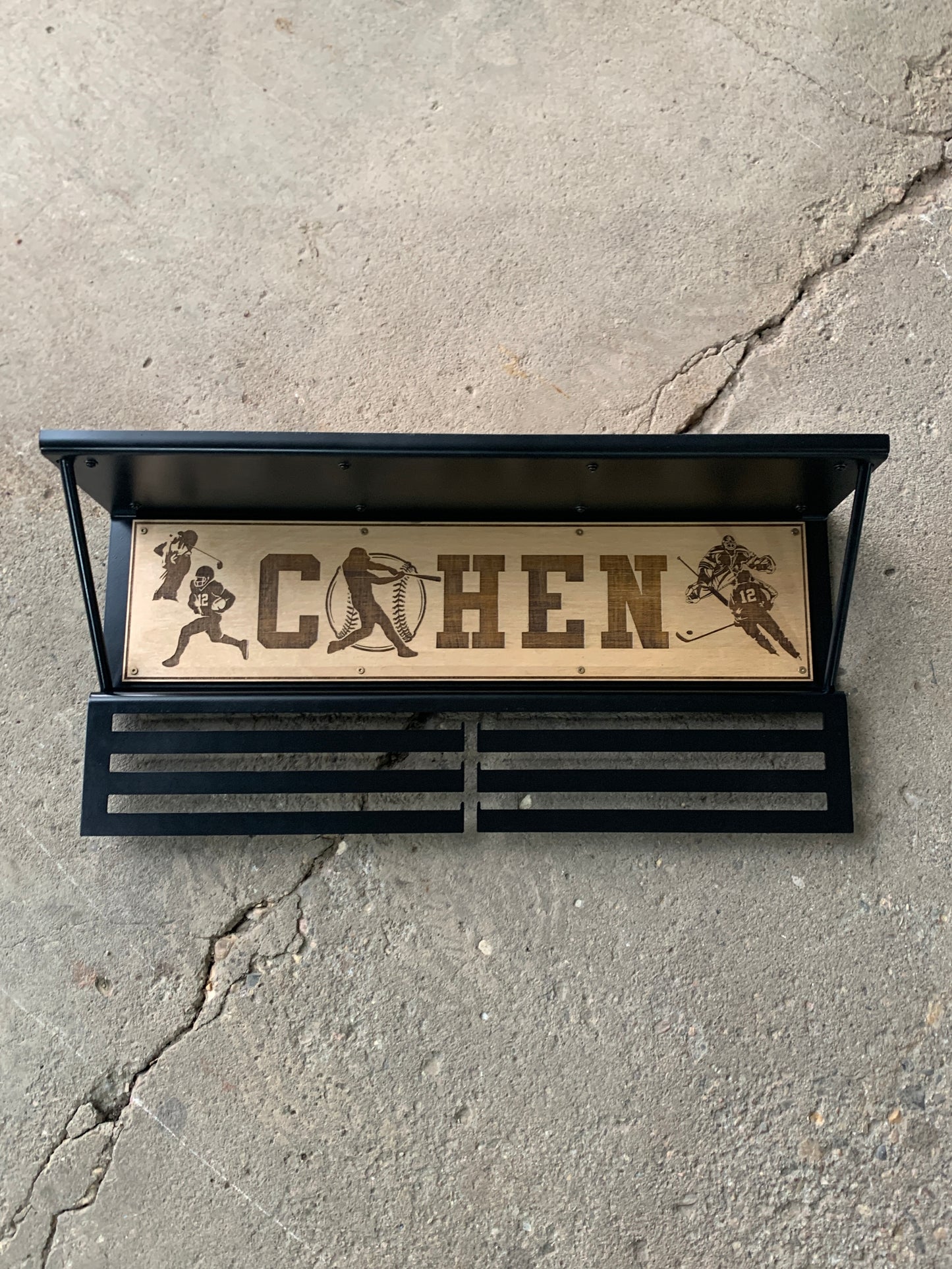 MEDAL HOLDER SHELF