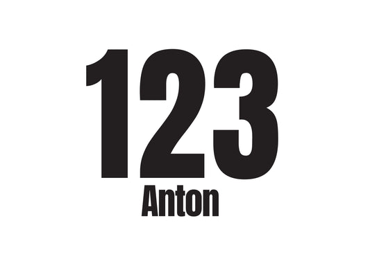 HOUSE NUMBERS: Anton