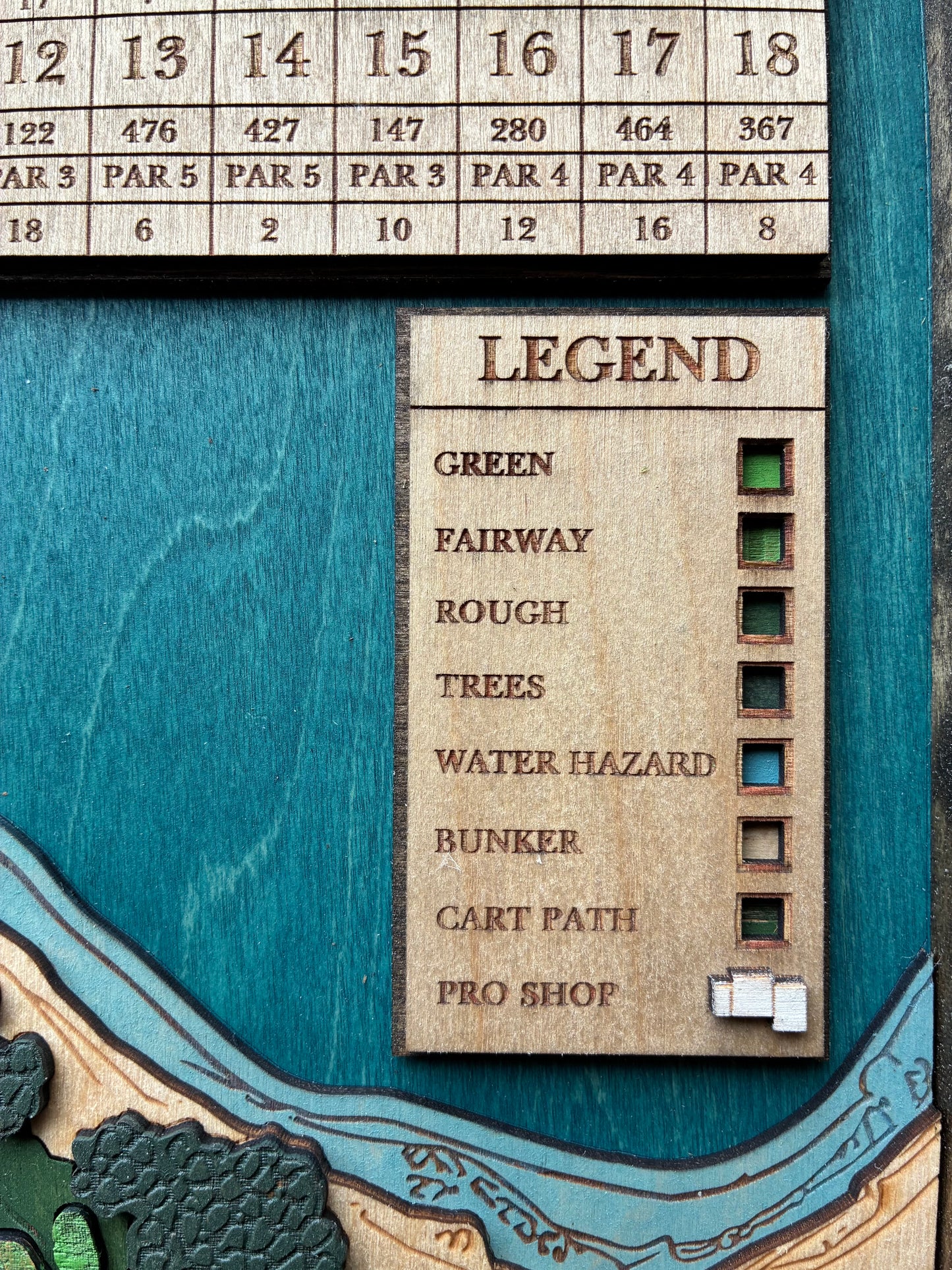 GOLF COURSE MAP