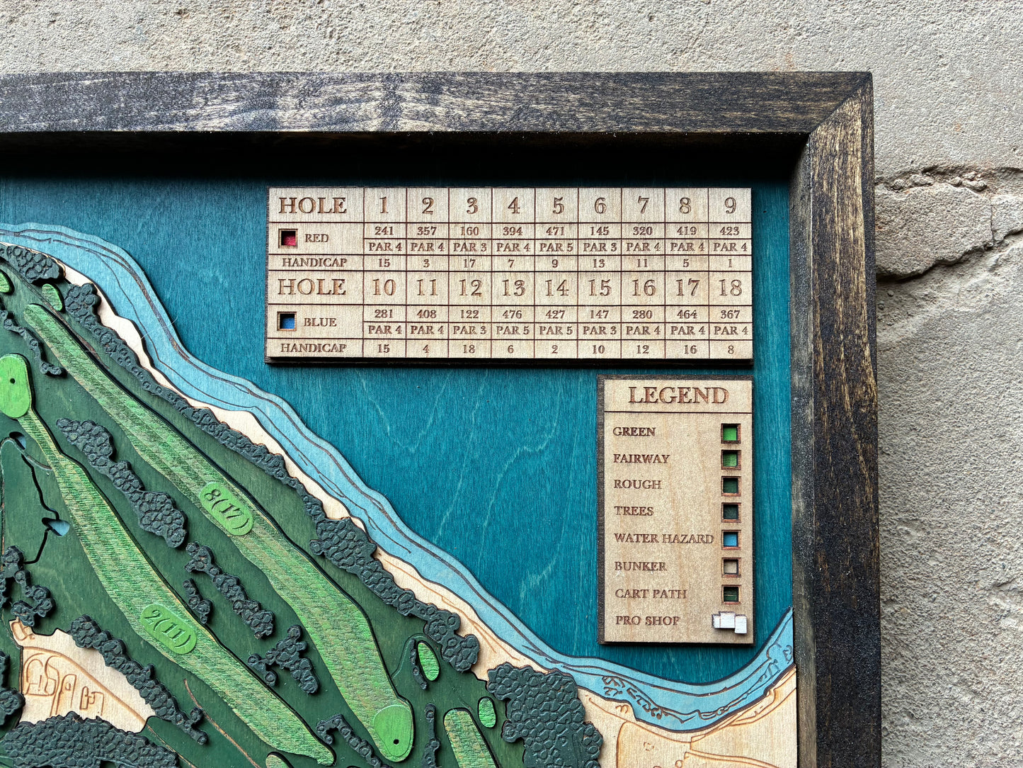 GOLF COURSE MAP
