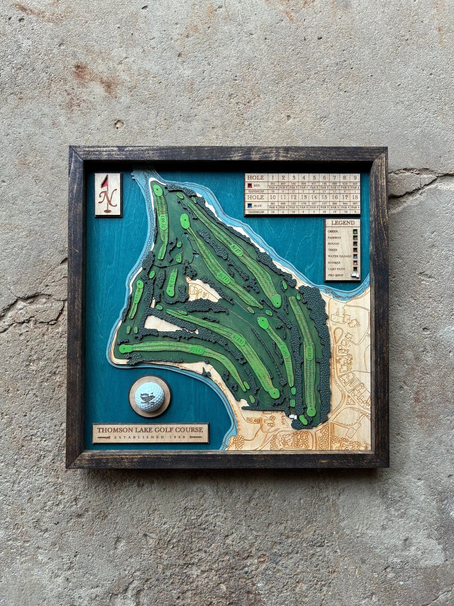 GOLF COURSE MAP