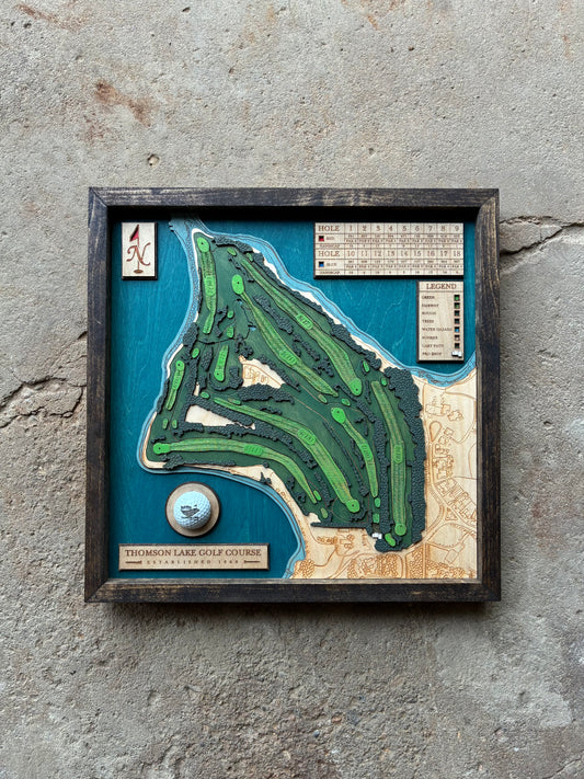 GOLF COURSE MAP