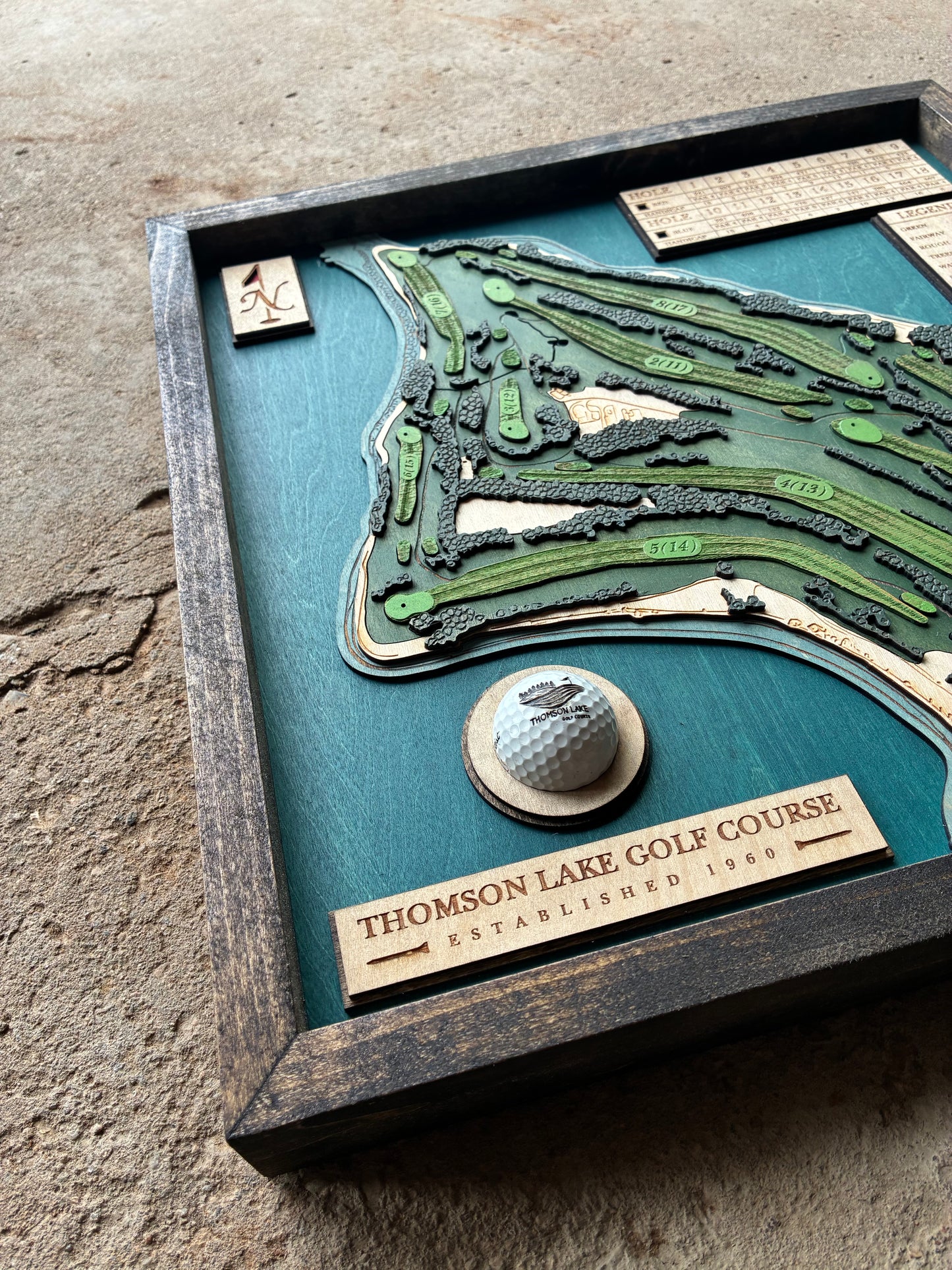 GOLF COURSE MAP