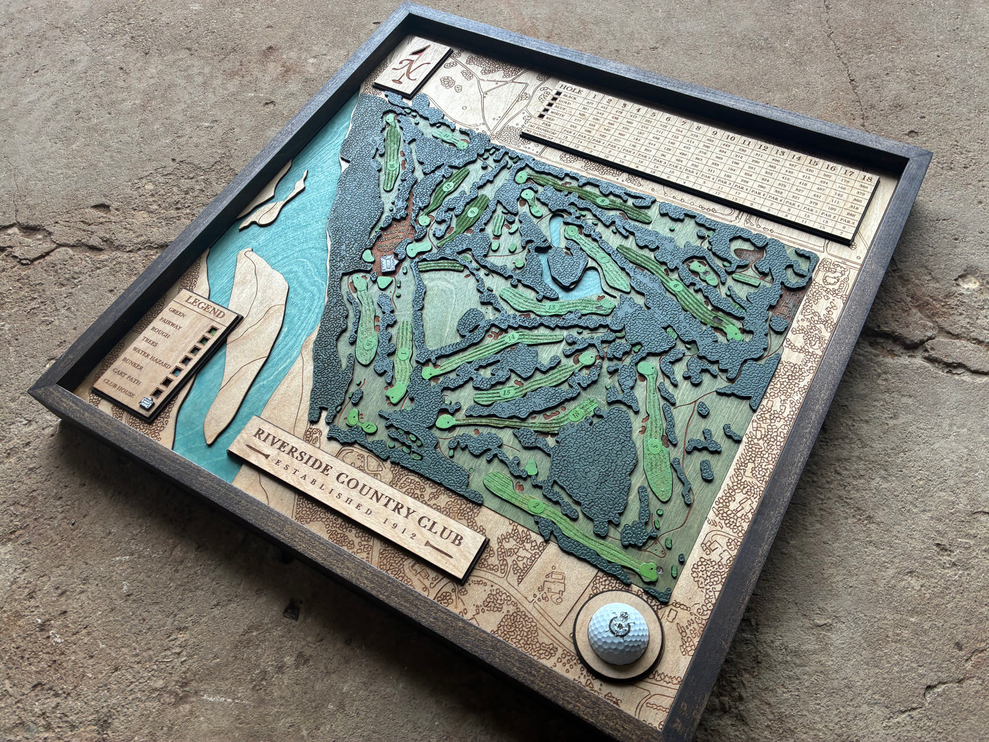 GOLF COURSE MAP