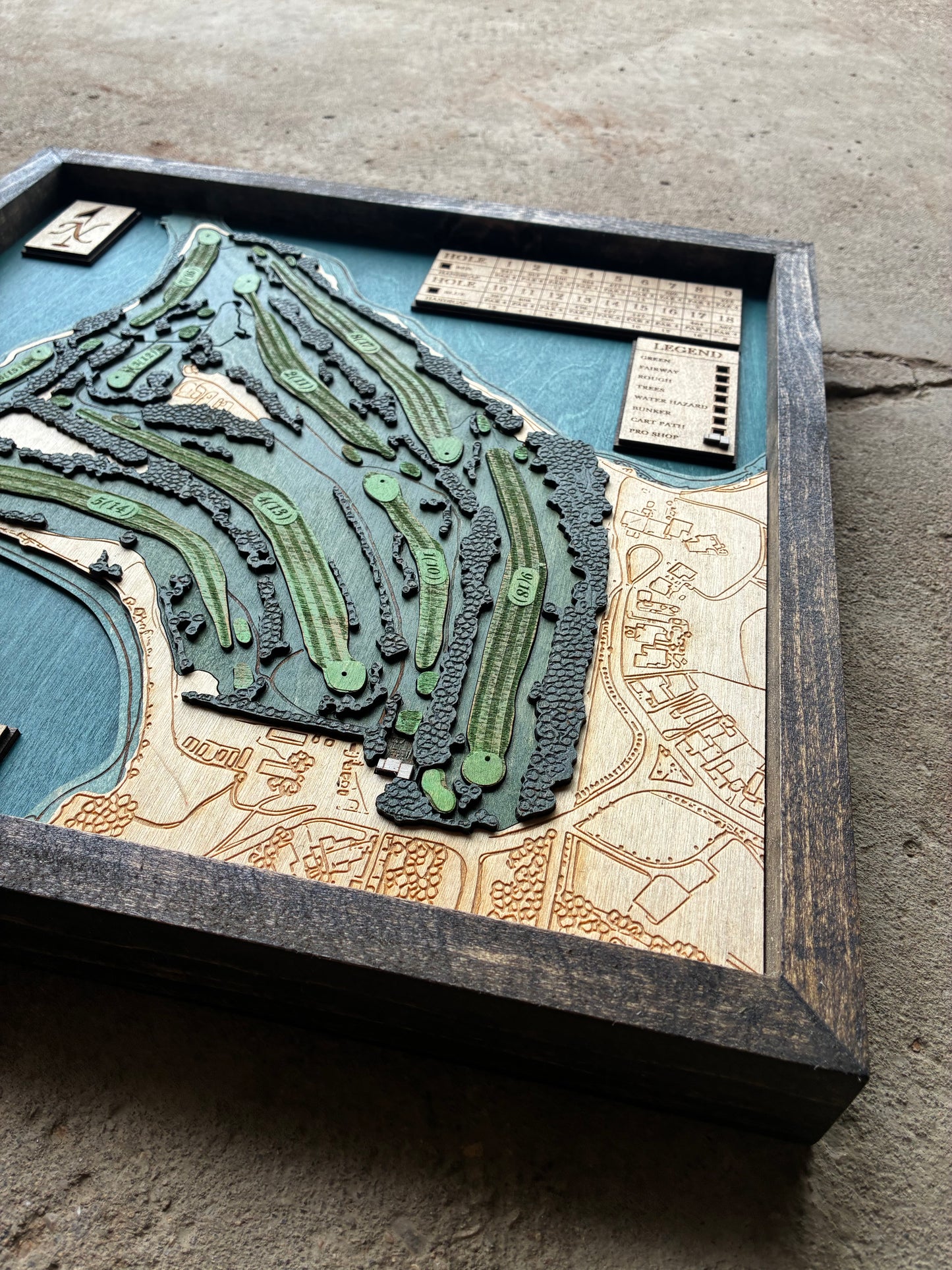 GOLF COURSE MAP