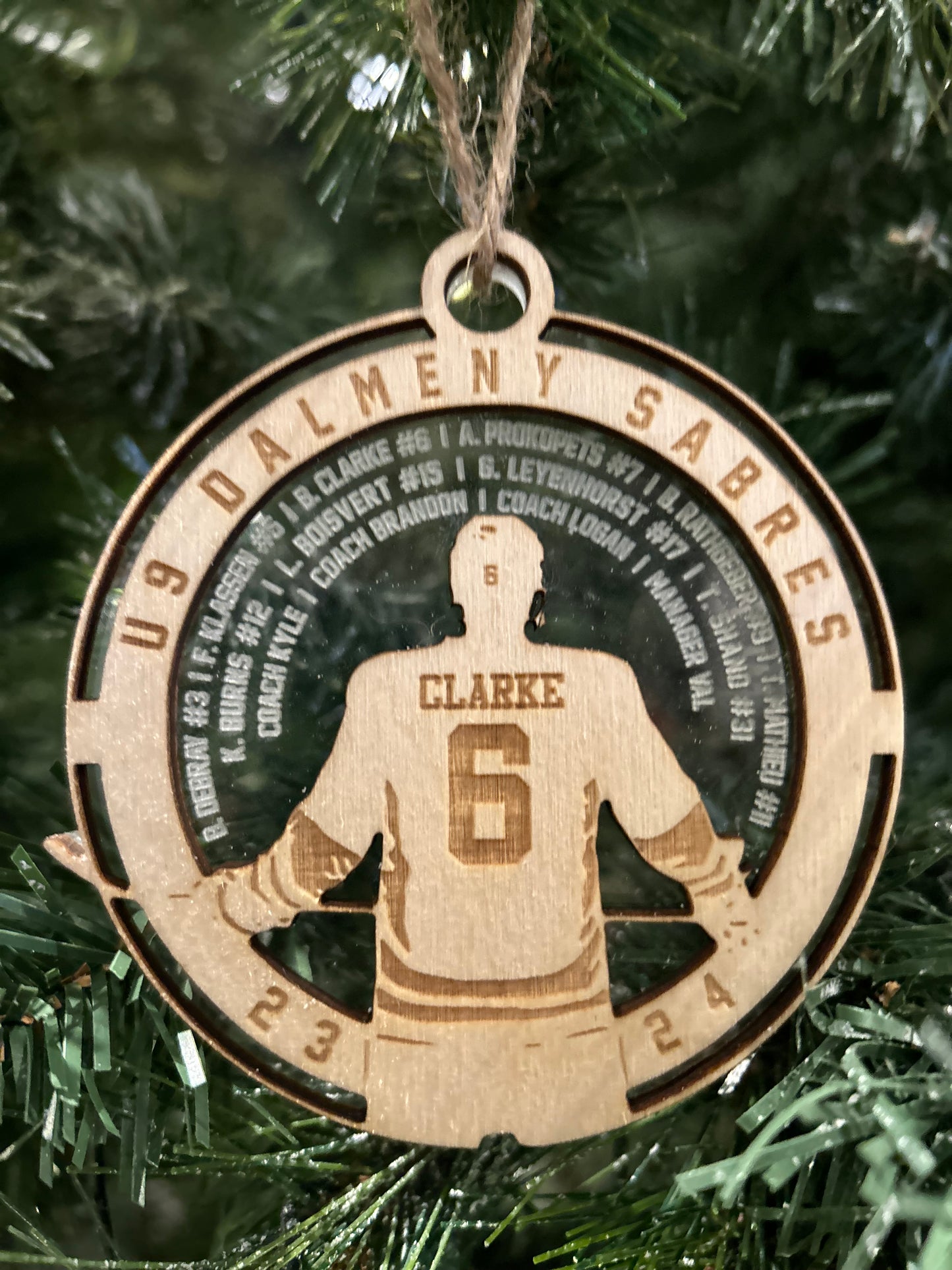 HOCKEY ORNAMENT