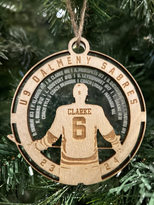 HOCKEY ORNAMENT