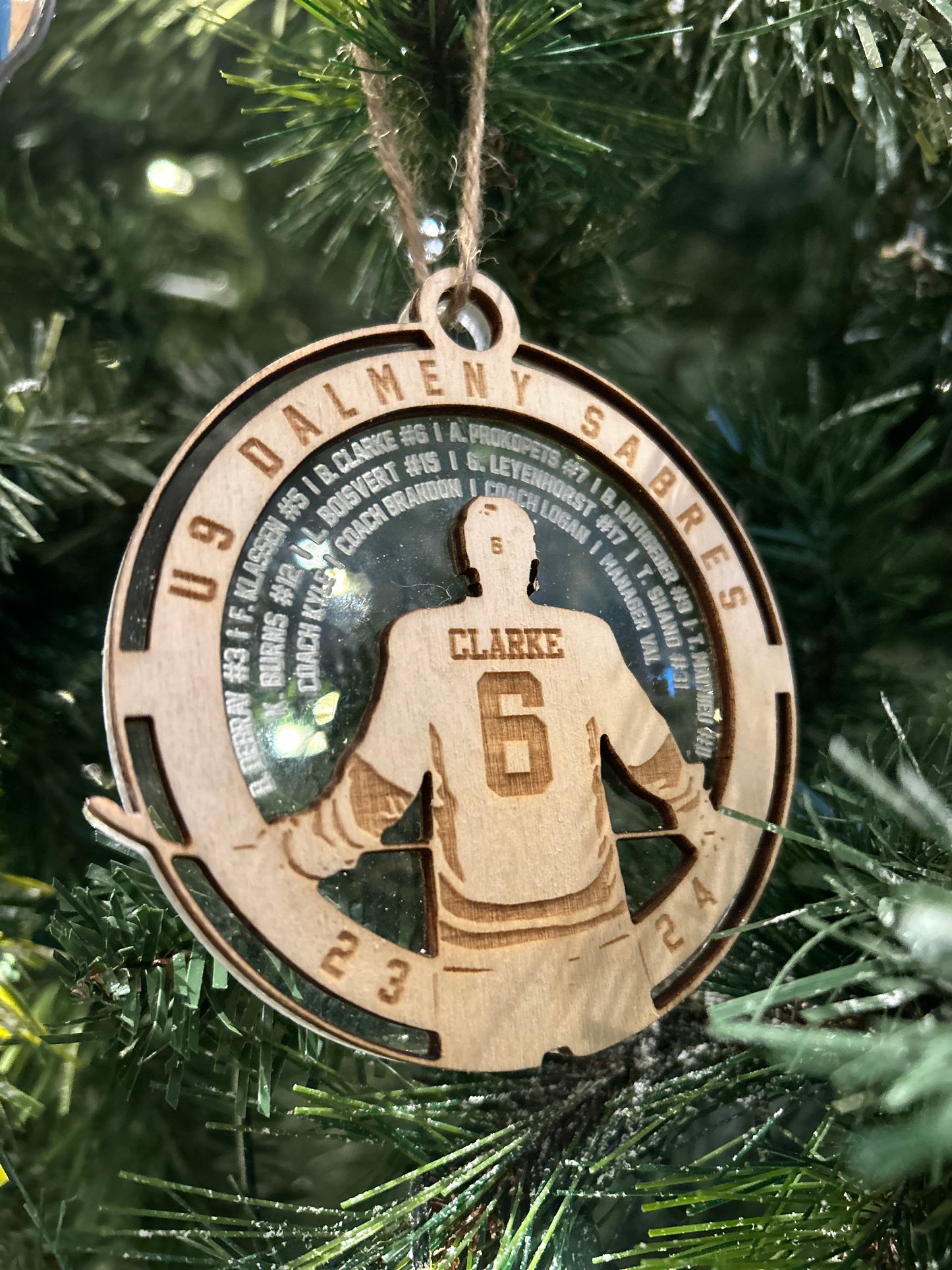 HOCKEY ORNAMENT