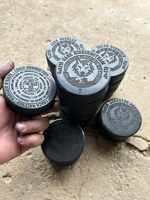 ENGRAVED HOCKEY PUCKS