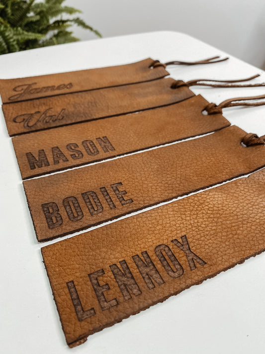 LEATHER BOOKMARK