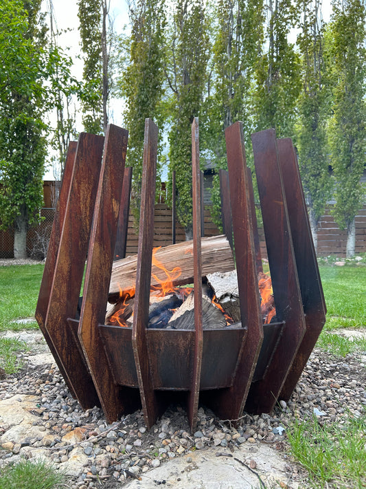 MODERN FIRE PIT (LOCAL PICK UP)