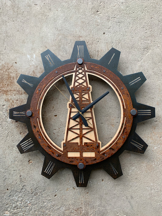 OIL RIG CLOCK