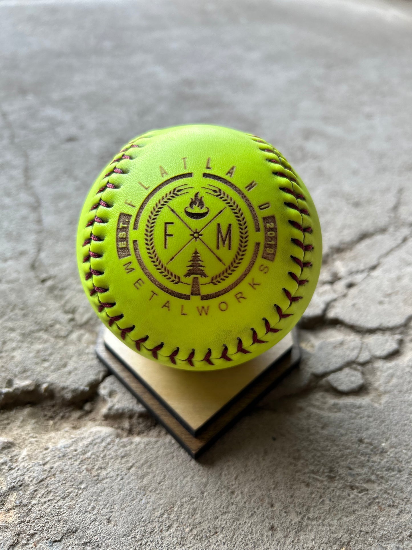 ENGRAVED SOFTBALLS