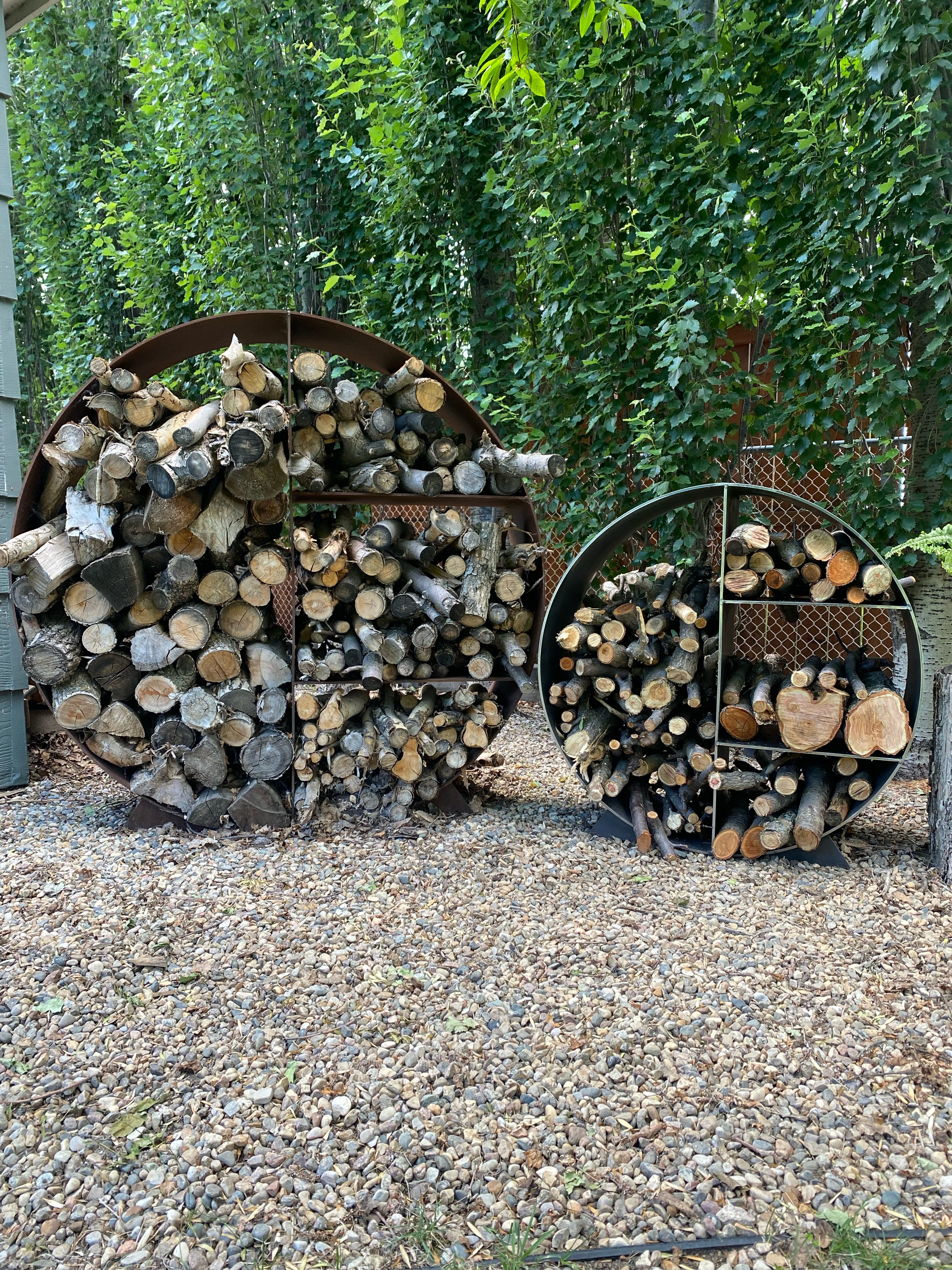 WOOD STORAGE RACK – Flatland Metalworks