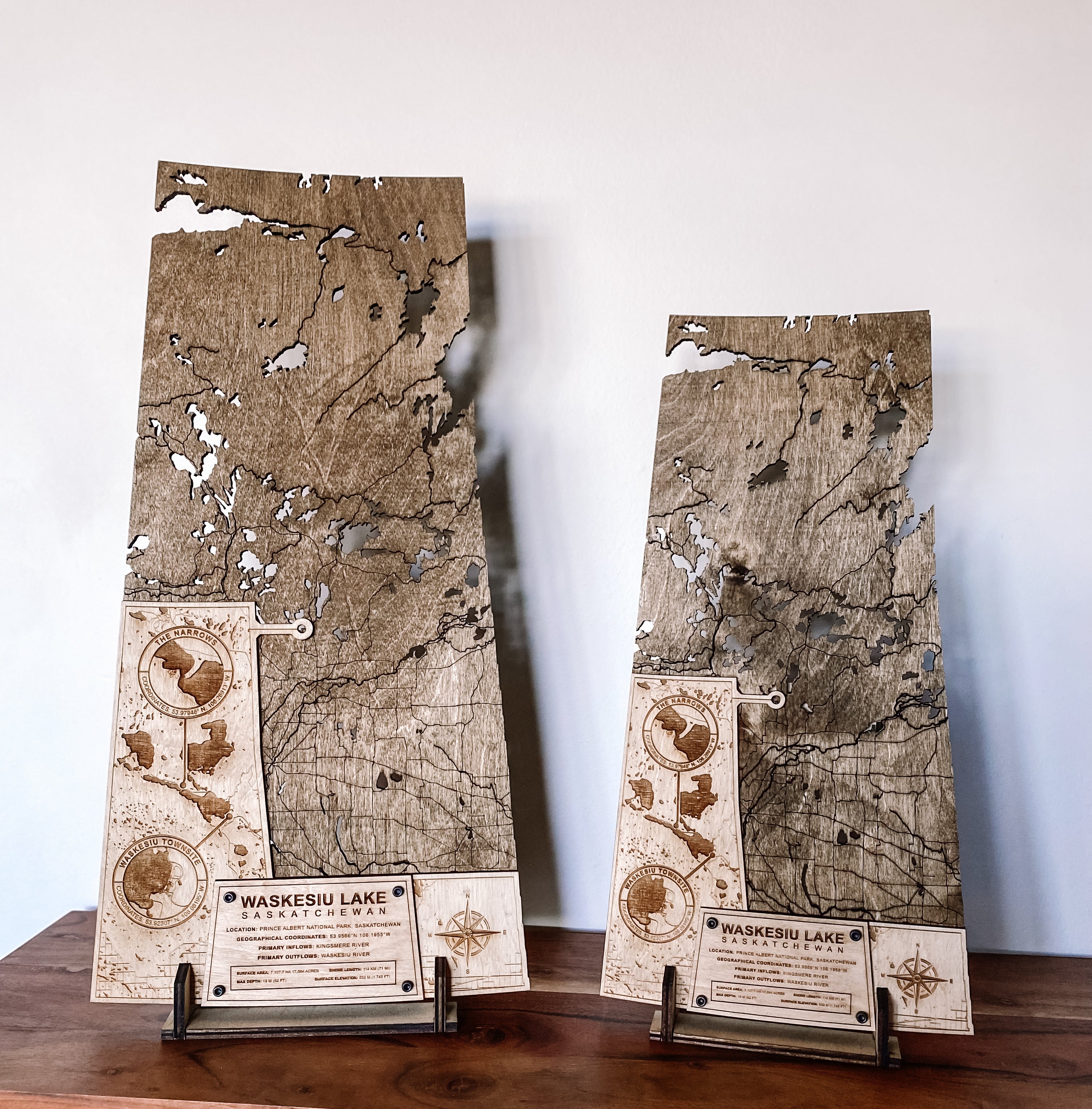 TABLETOP WOOD MAP – Flatland Metalworks